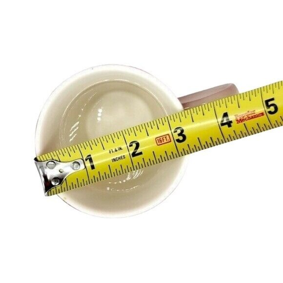 2/$15 Disney Retro Superstar 28 Mug Red 4" Round Jerry Leigh Mickey Mouse Smile - Picture 10 of 10